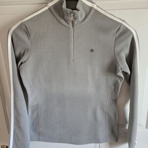 Bogner Gray Quarter-Zip Sweatshirt